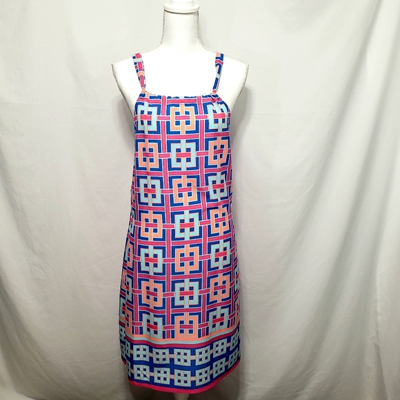 Crown & Ivy Geometric Design Dress Sz XS EUC - Picture 2 of 8